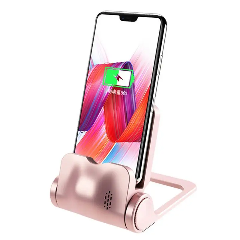 Applicable For IP Android Type-C Mobile Phone Bracket Live Seat 10w Charger Base Stand Car Holder | Электроника