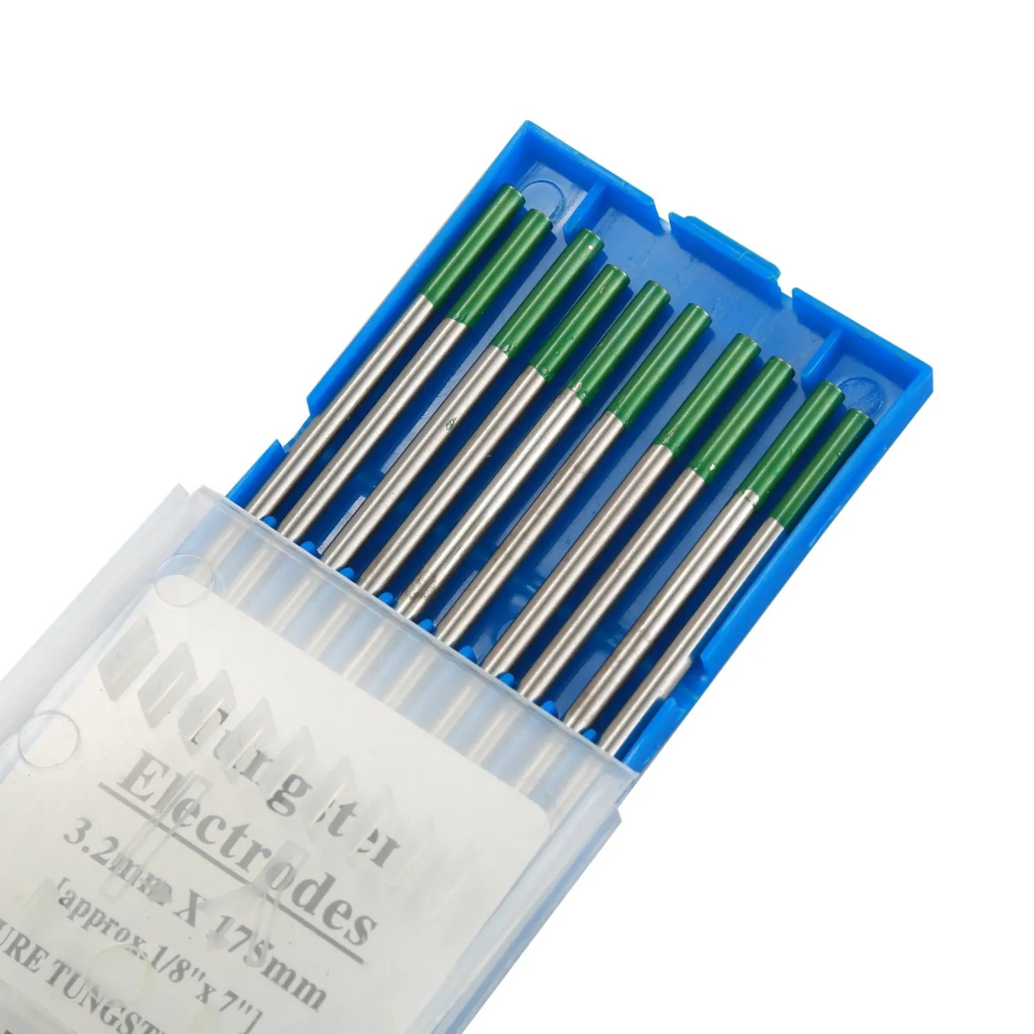 WSFS горячий 10-Pack TIG сварочный вольфрамовый электрод s чистый зеленый WP