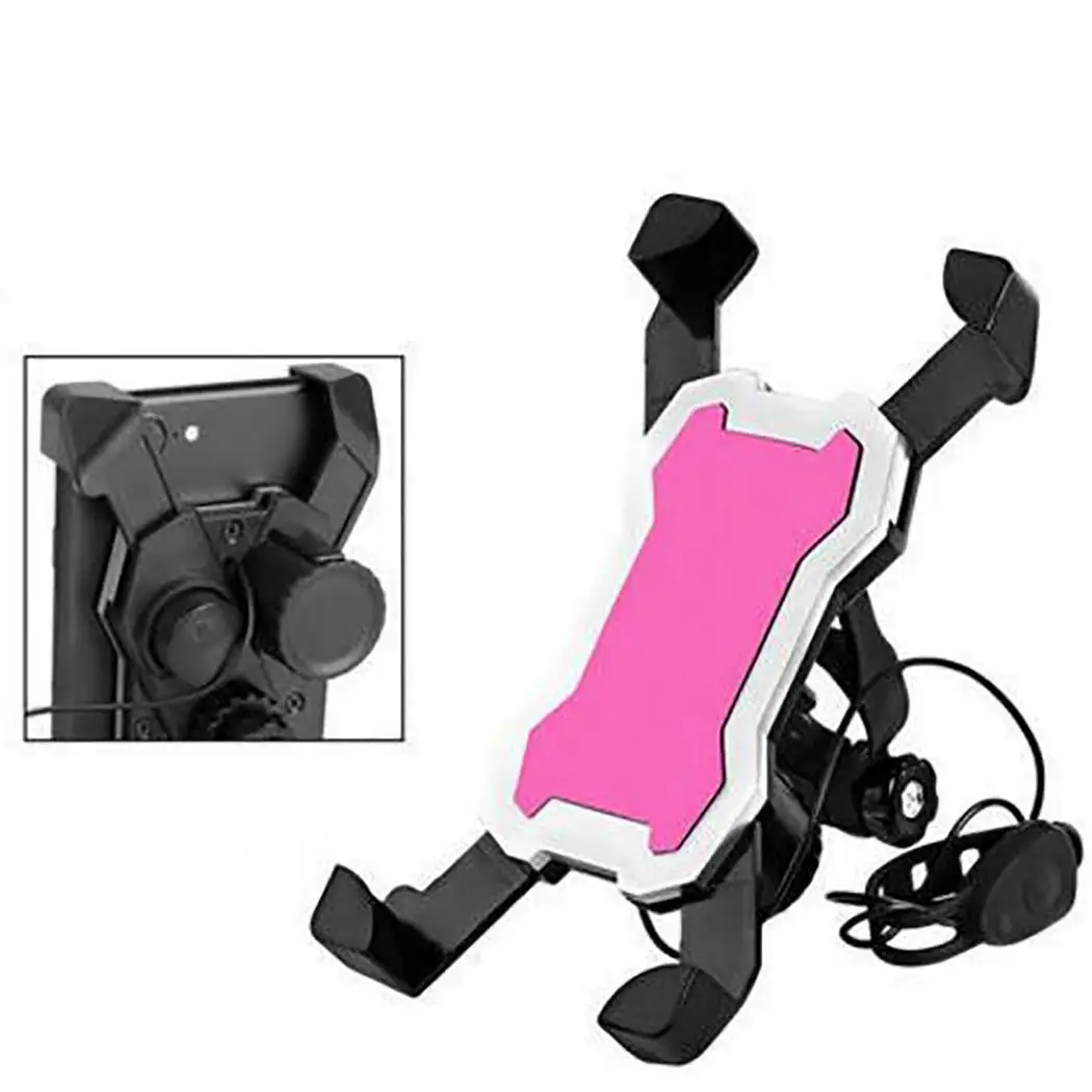 360 Degree Rotation Bike Phone Holder With Electric Horn Bicycle Mountain Motorbike Accessory | Спорт и развлечения