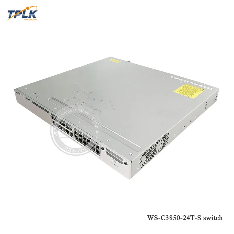 Новинка 2019 коммутатор C I S O WS C3850 24T Gigabit Network VLAN порты Ethernet 24x10/100/1000 с мощностью