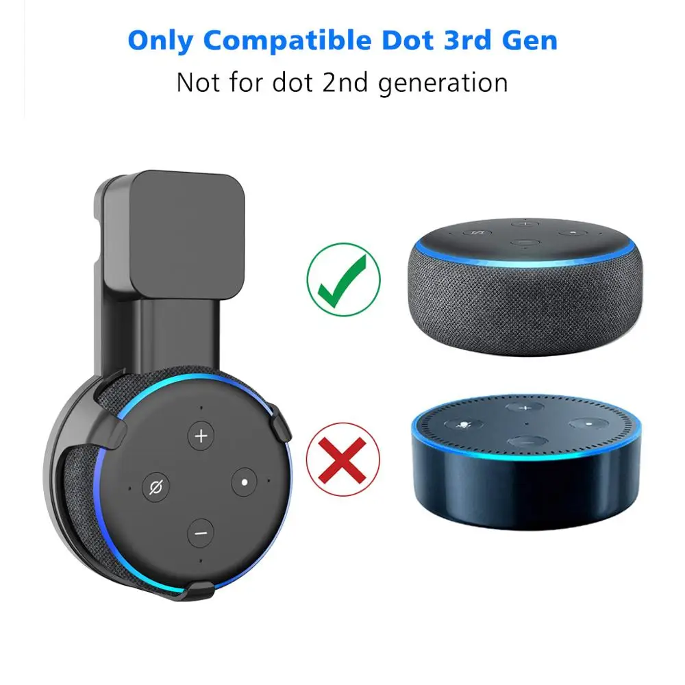 Бытовая розетка настенное крепление стойка вешалка с кабельным намоткой для Amazon