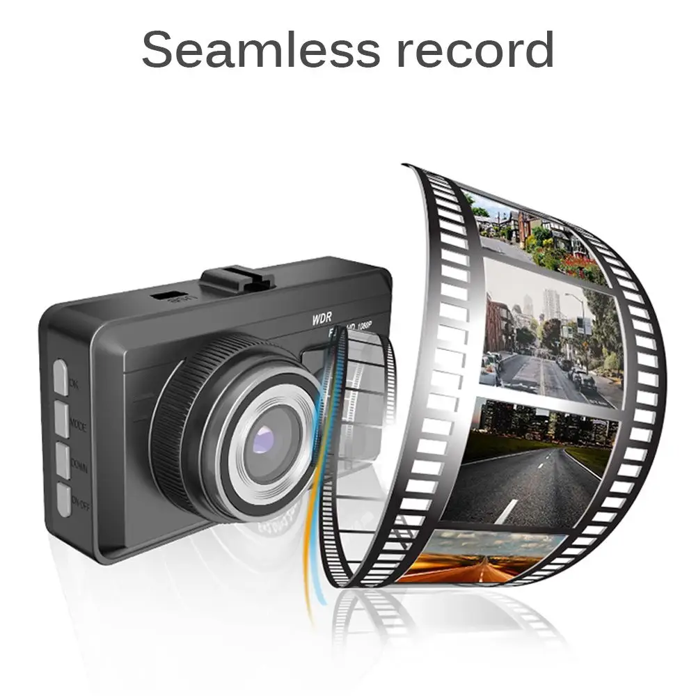 

Car DVR Dash Cam Camera Recorder Video GPS Real-Time Positioning Front Rear Record 120 Wide Angle Camcorder
