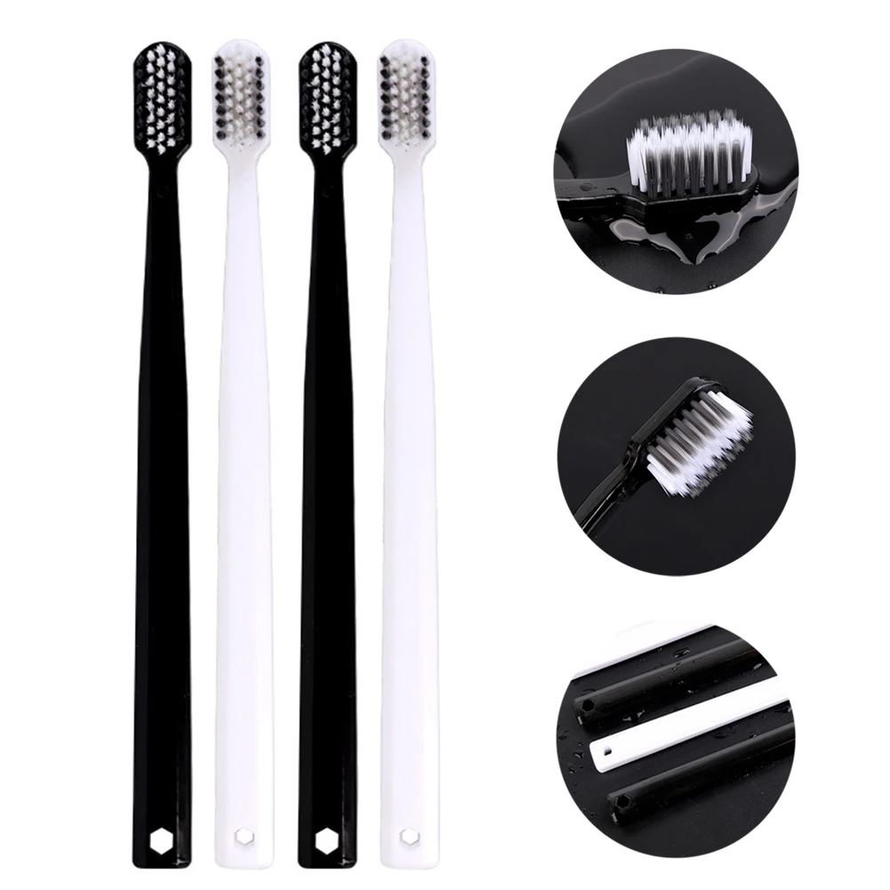 4 шт. унисекс Зубная щётка комплект Семья здоровые зубы мягкие волосы Уход за