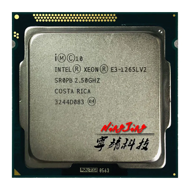 Процессор Intel Xeon E3-1265L v2 E3 1265Lv2 1265L 2 5 ГГц четырехъядерный Восьмиядерный 45 Вт ЦПУ LGA