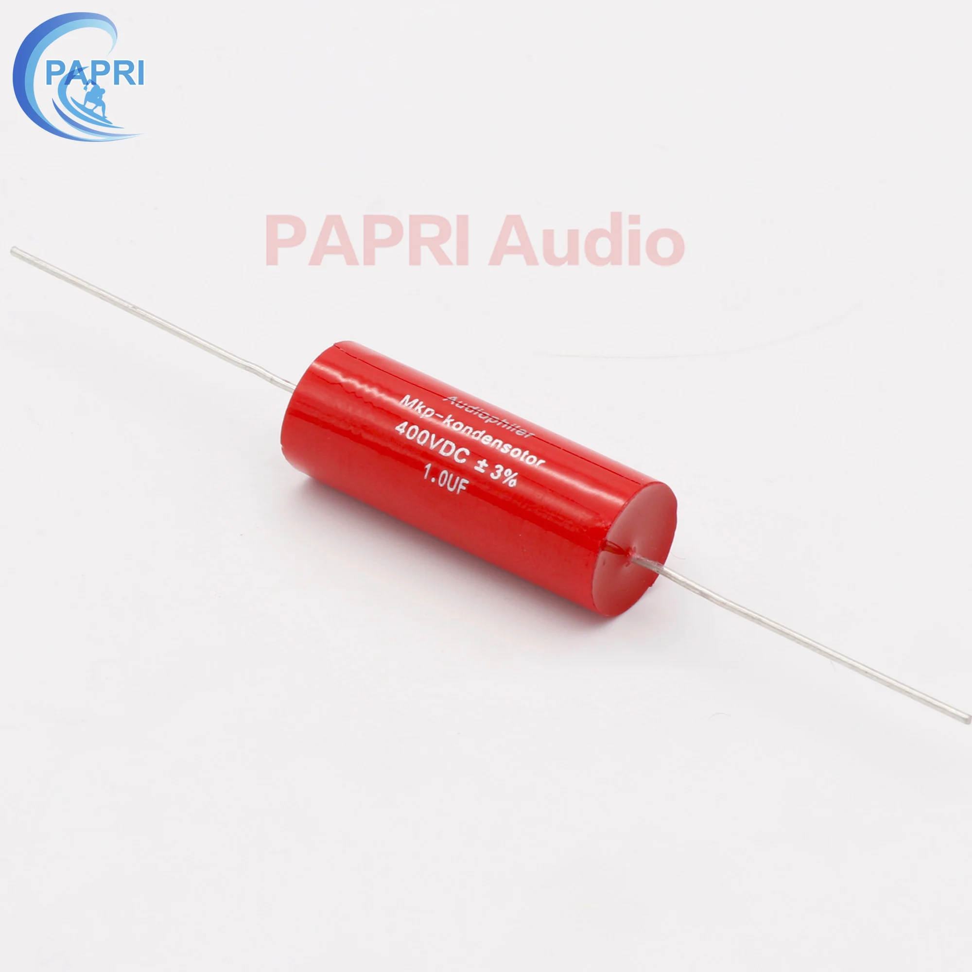 PAPRI 400VDC 1 мкФ Audiophiler MKP Аудио класса осевой конденсатор для HIFI DIY трубчатый гитарный