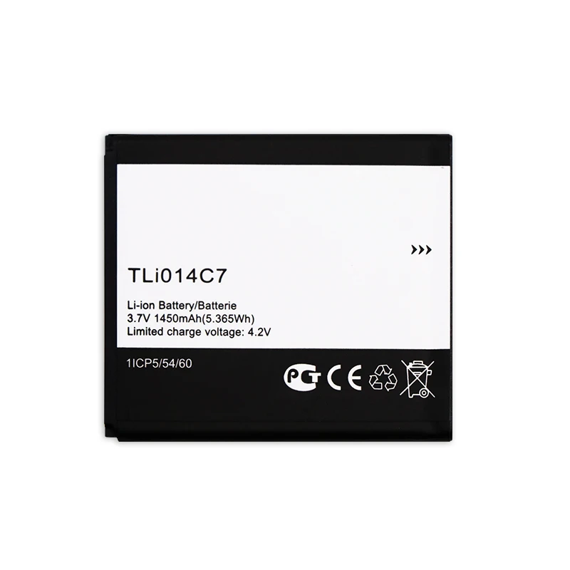 Аккумулятор TLi014C7 для ALCATEL onetouch Pixi First 4024D 4 0 дюйма 1ICP5/54/60 1450 мАч | Мобильные телефоны