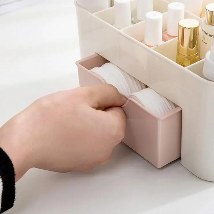 Mini Makeup Storage Box Cosmetic case Lipstick Cases Sundries Case Small Objects Wholesale Desktop Organizer | Дом и сад