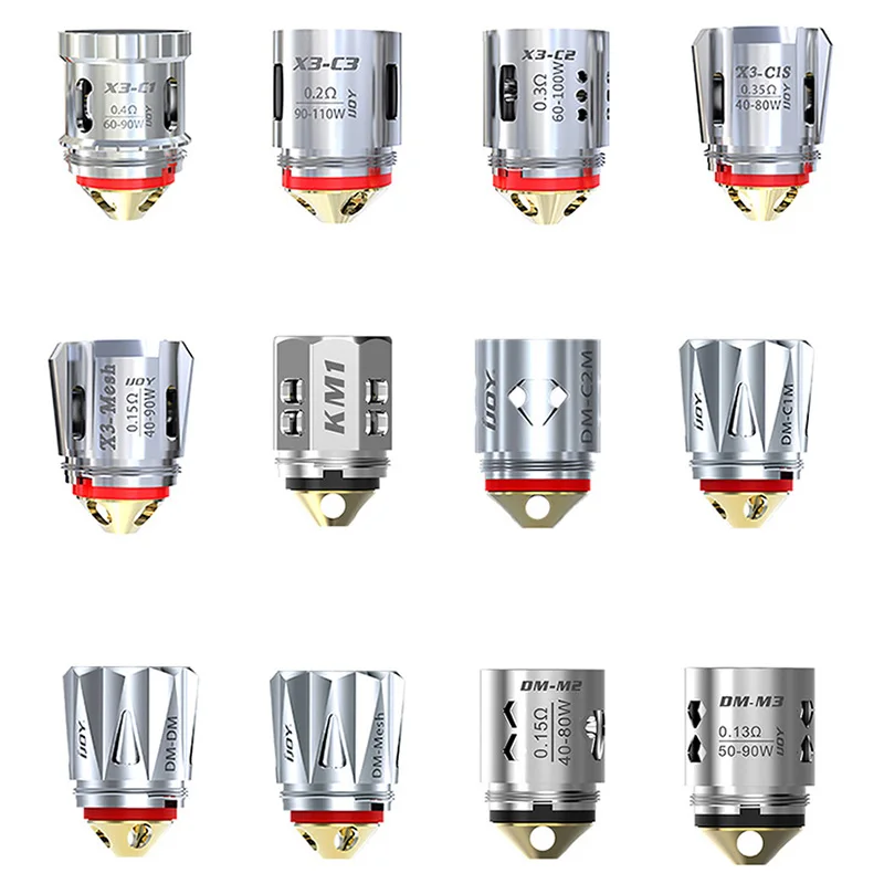Оригинал IJOY DM M3 катушки 0.13ohm 3 шт./упак. для Катана/Diamond/Капитан X3/Капитан X3S майка
