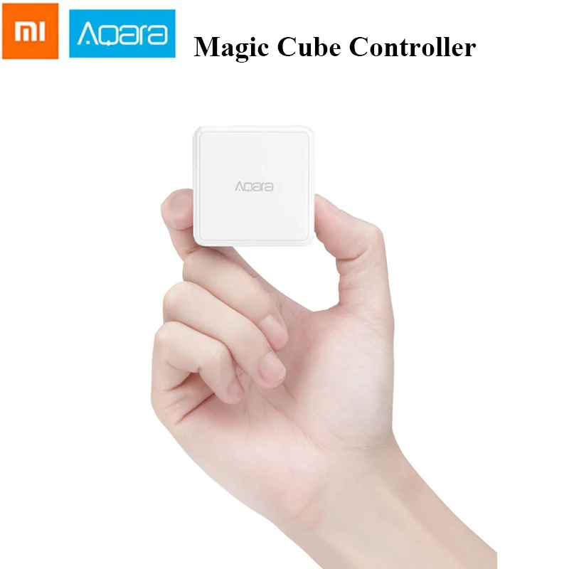 Zigbee версия Aqara магический куб контроллер смарт управляется шесть действий для