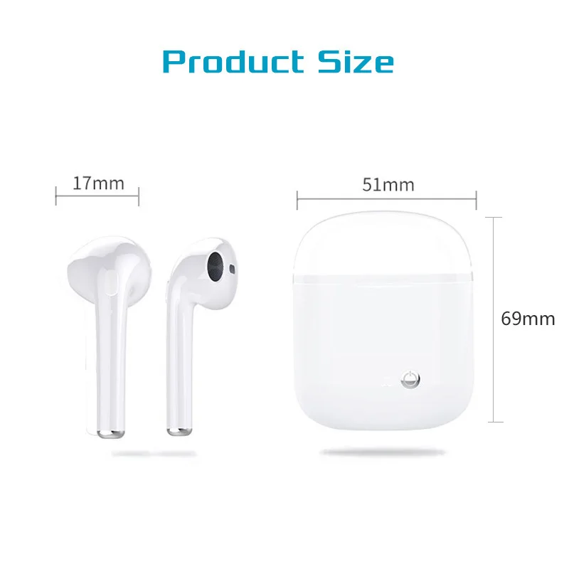 Беспроводные наушники TWS V4.2 Bluetooth-наушники пара наушников-вкладышей