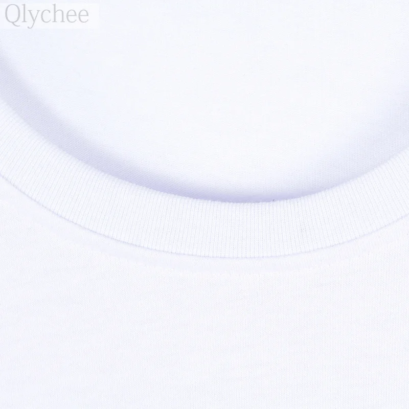 Женская и мужская футболка Qlychee Your DIY Design с логотипом повседневные футболки