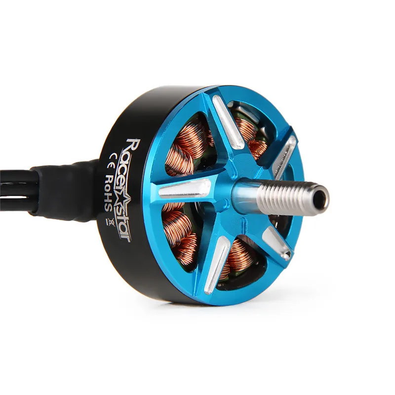Бесщеточный двигатель Racerstar йки 2508 1200KV 4 6S CW Thread для радиоуправляемого дрона FPV