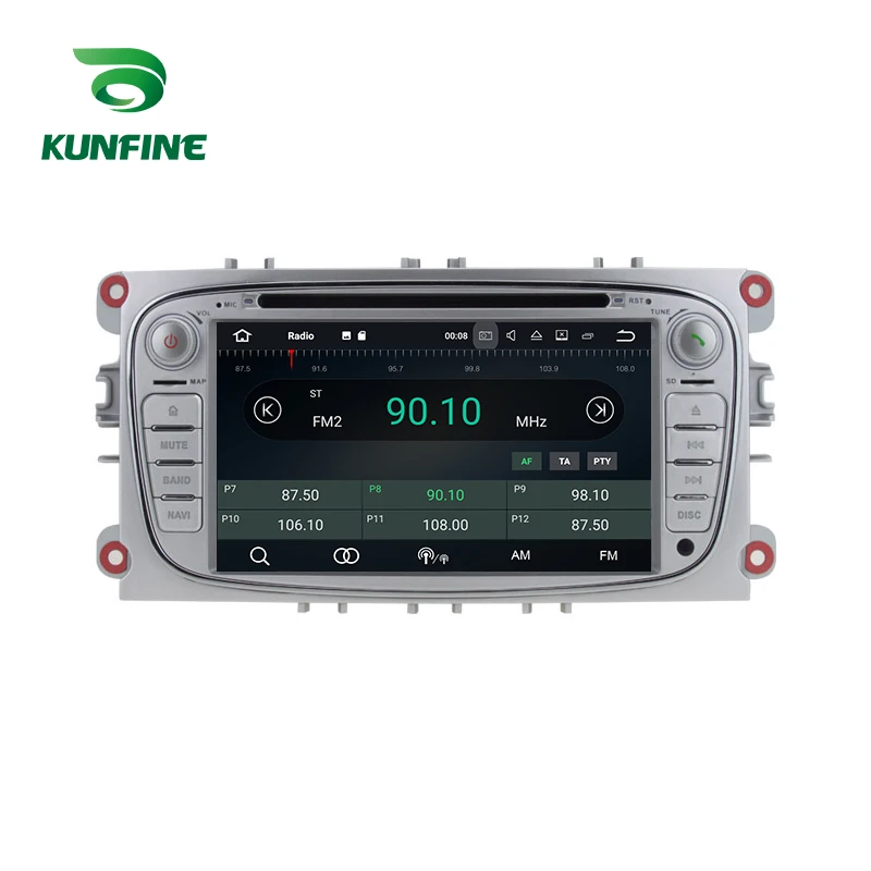 Android 9 0 Core PX6 A72 ОЗУ 4 Гб ПЗУ 64 ГБ Автомобильный DVD GPS мультимедийный плеер стерео для