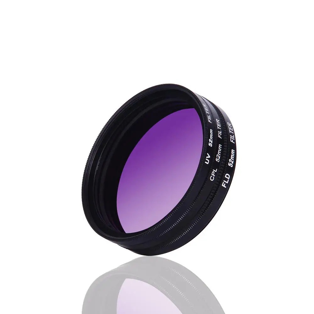 Фильтр EastVita UV + CPL FLD супертонкий набор фильтров для зеркальной камеры зеркальный