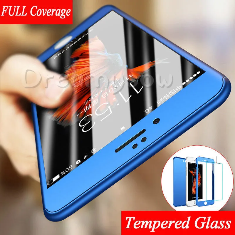 360 градусов полный Чехол для iphone 11 Pro Max Xs Max Xr 6S 6 Plus Чехол Жесткий PC закаленное стекло чехол для iphone 7 8 Plus чехол s