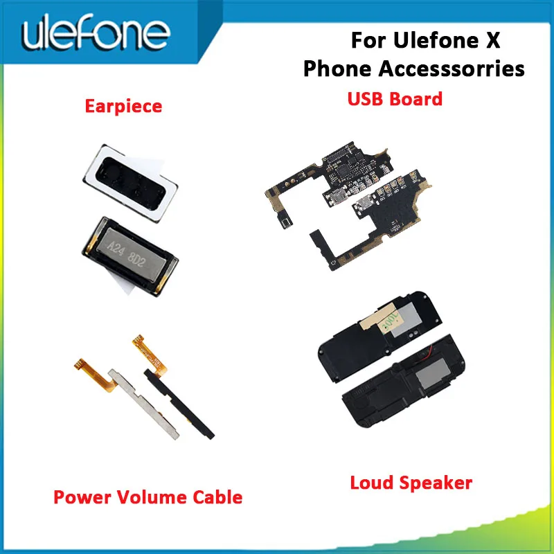 USB разъем для телефона Ulefone X плата контроллера зарядки сменный наушник объемный