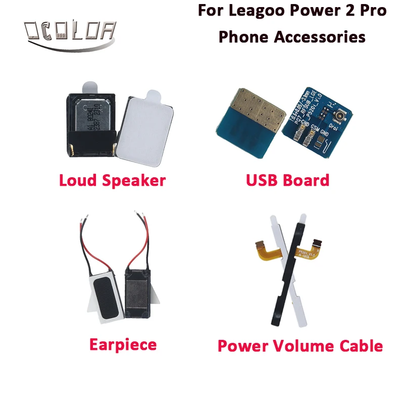 Ocolor для Leagoo Power 2 Pro USB плата зарядки наушник громкий динамик мощный объемный