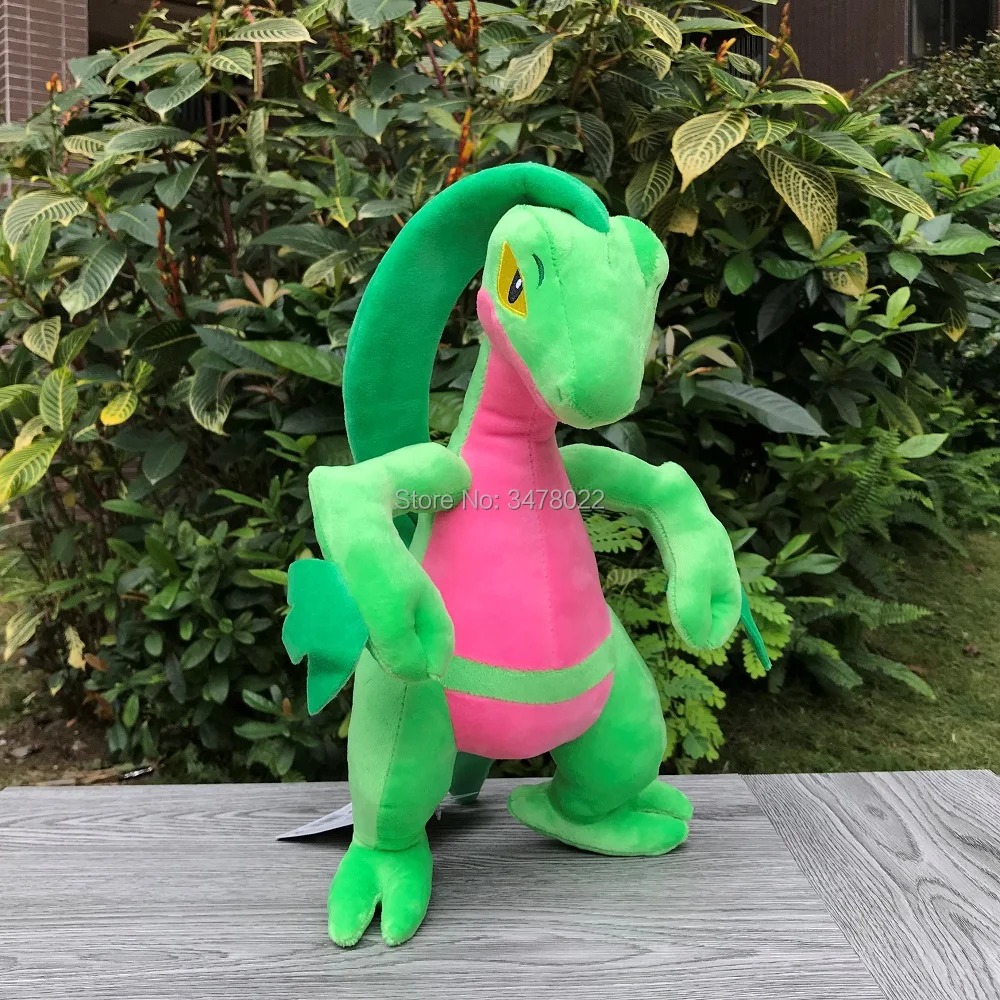 33 см аниме Grovyle плюшевая игрушка юбкал Мультяшные мягкие игрушки кукла подарок |