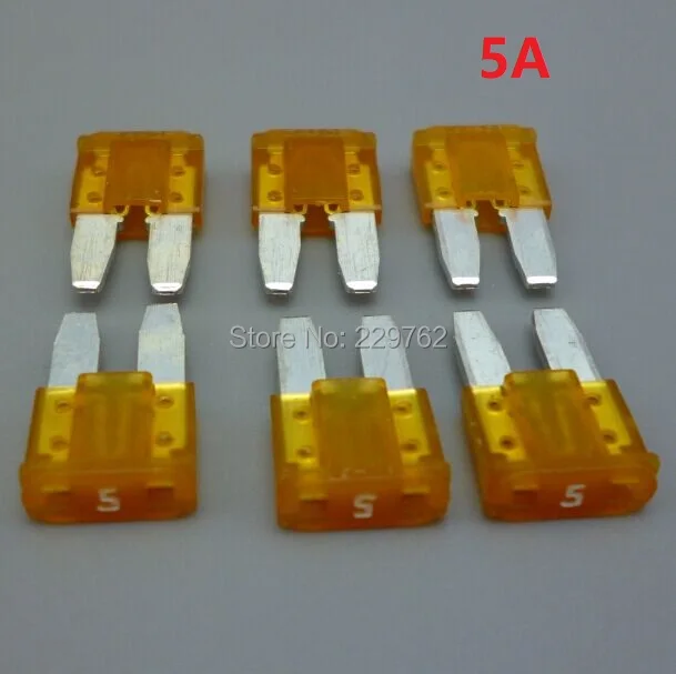 Shhworld Sea 10 шт. Автомобильные предохранители в ассортименте 5A 7.5A 10A 15A 20A 25A 30A набор Pak