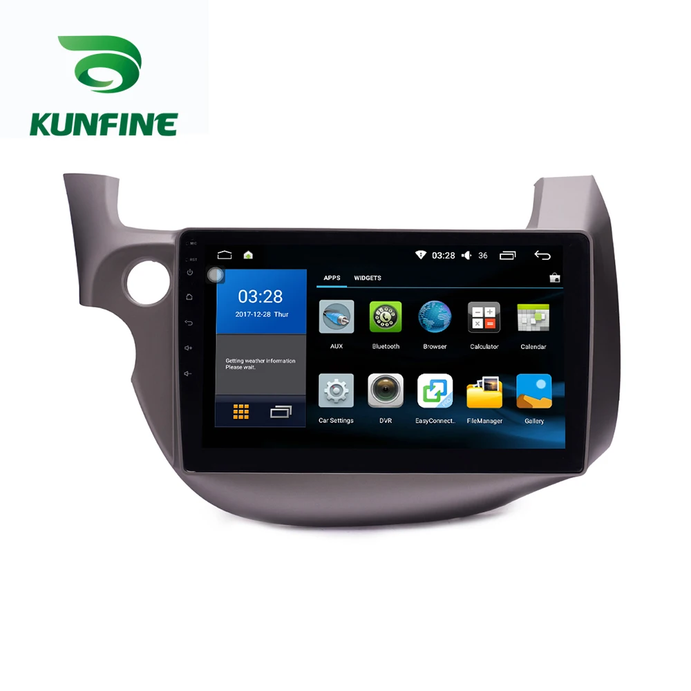 Восьмиядерный 1024*600 Android 8 1 автомобильный DVD GPS навигационный плеер Deckless стерео для
