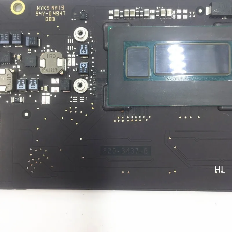 Original A1466 Motherboard For MacBook Air 13.3&quot MD760 1466 Laptop Logic Board i5 1.4 GHZ 4GB 4G 820-3437-B 2013 2014 Year | Компьютеры