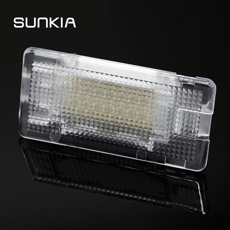 SUNKIA 1 шт./компл. светодиодная автомобильная лампа для BMW Footwell E63/E64/E60 E65 /E66 /E67/E68/F01/F02