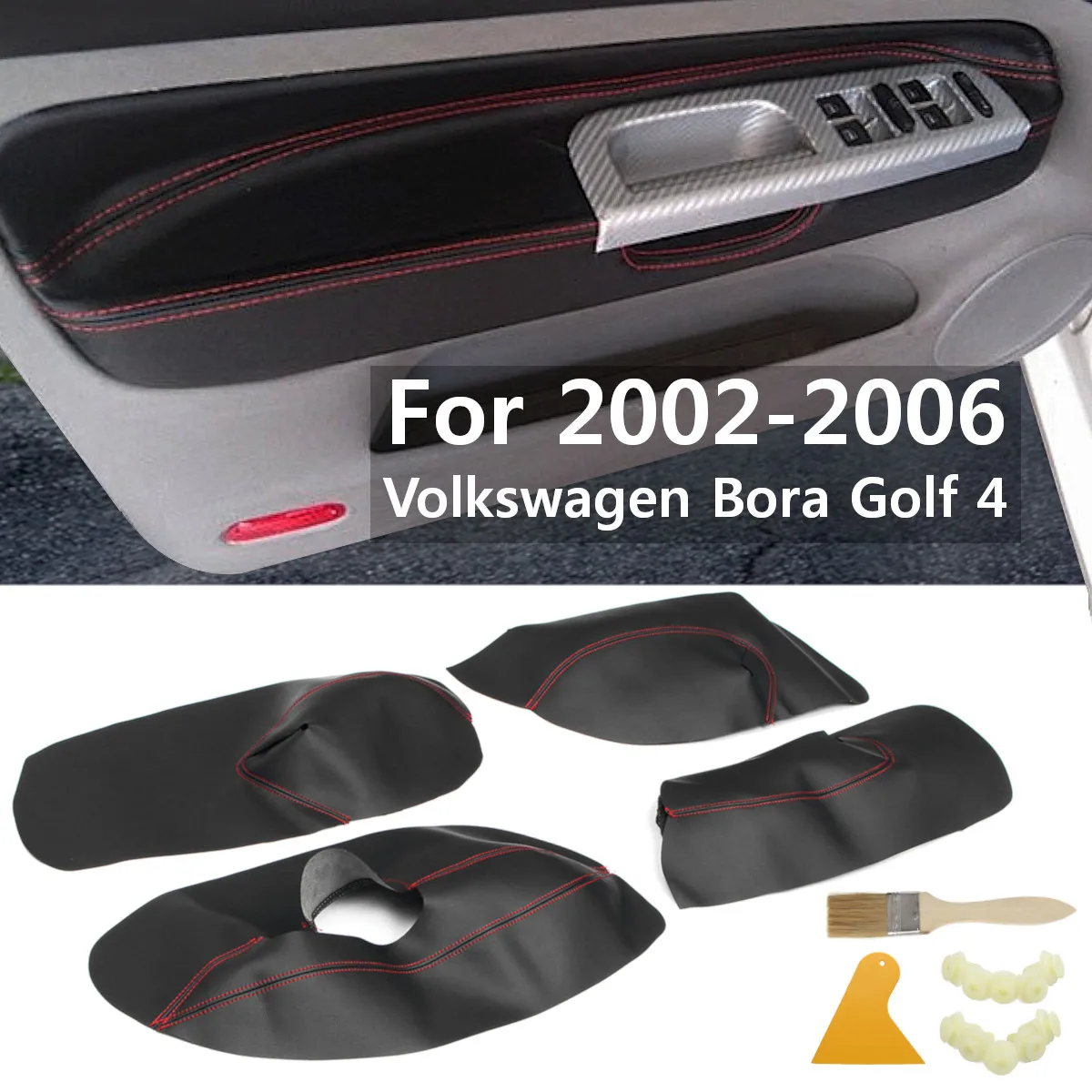 Защитная панель из микрофибры для салона автомобиля аксессуары Volkswagen Bora Golf 4 2002