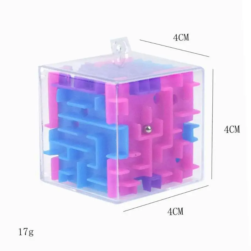 VKTECH 3D кубический головоломка лабиринт игрушка для детей Обучающие капсулы