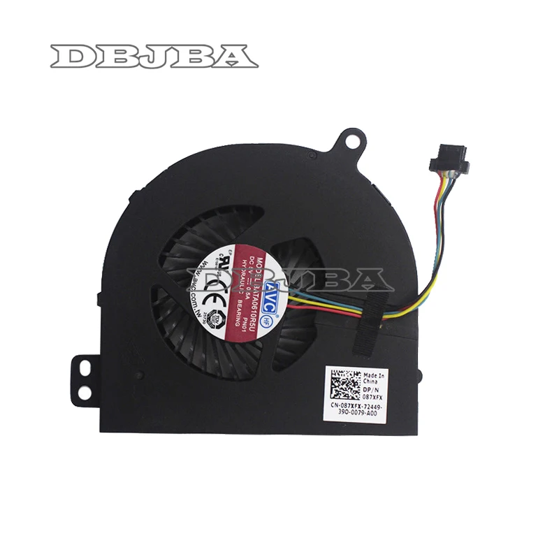 Новый вентилятор для охлаждения процессора ноутбука Dell Latitude E5440 E5540 87XFX 087XFX