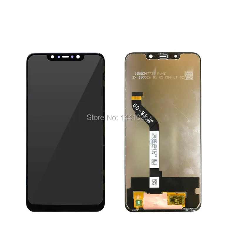 Сменный экран для Xiaomi Mi Poco F1 Черный сенсорный ЖК 6 18 дюйма Pocophone экран|Экраны