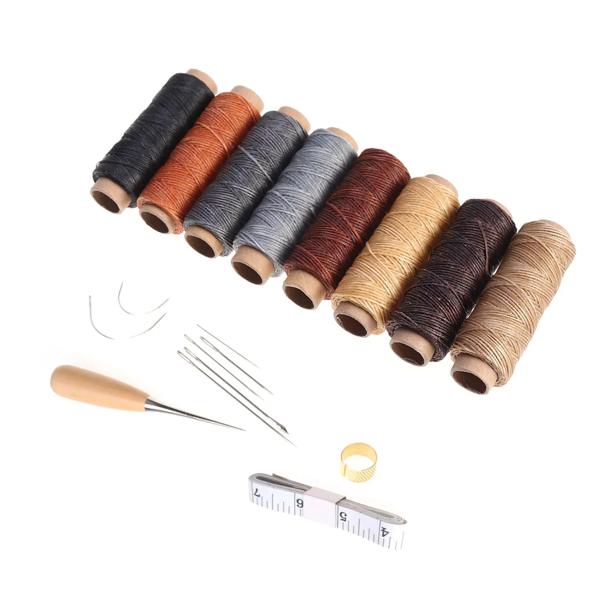 18pcs/Set Lightweight Leather Craft Tools Set Practical Sewing Accessories For Luggage Carpets Upholstery Wallet Mattresses | Дом и сад