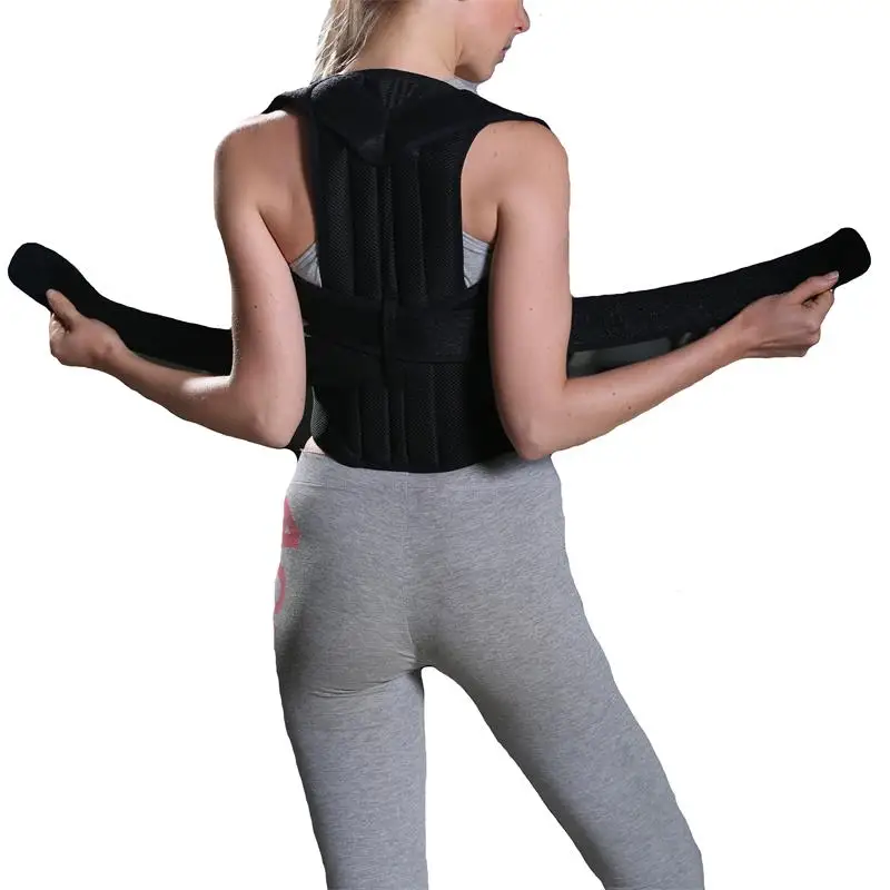 Новый Регулируемый Корректор осанки поддержка спины пояс плюс Wild Shoulder мужской