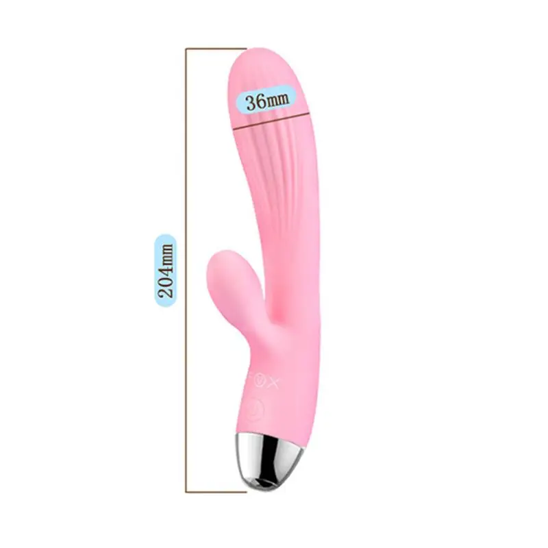Qise G spot фаллоимитатор вибратор двойной вибрации Водонепроницаемый Женский