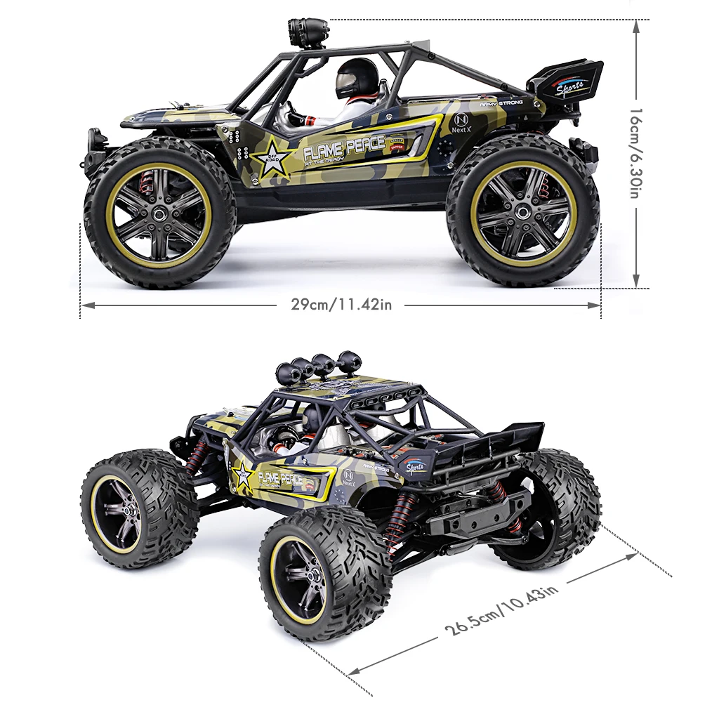 GPTOYS S916 RC автомобили пульт дистанционного управления грузовик щетка мощный