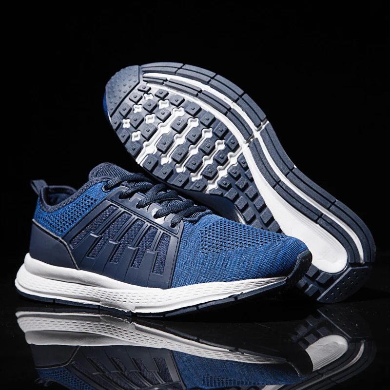 new Men Mesh Sneakers Light Running Shoes for Outdoor Male Athletic Loafers Big Size Trainers Man Quality Footwear | Спорт и