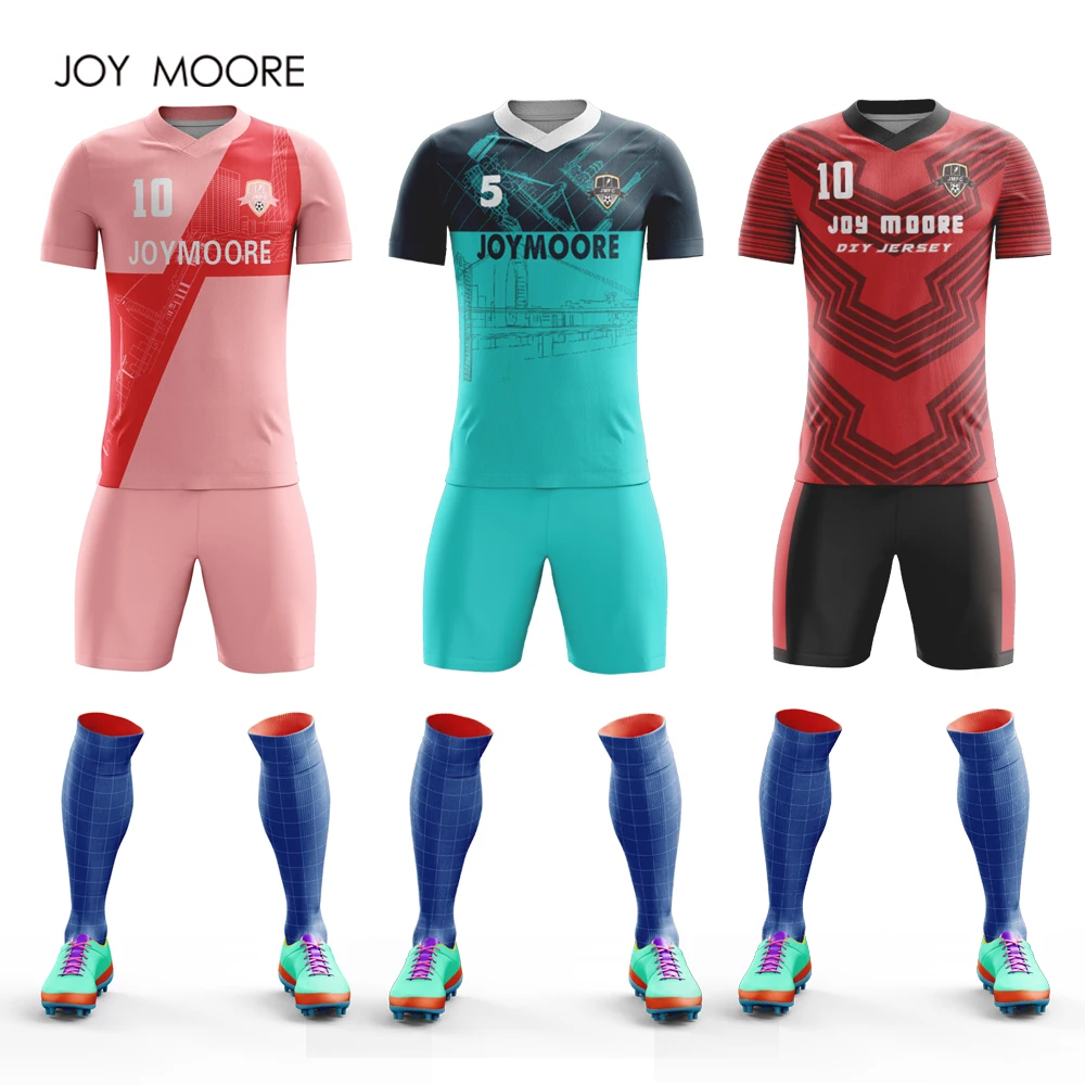 Фристайл custom сублимационная печать футбольная майка maker soccer kit|Наборы для