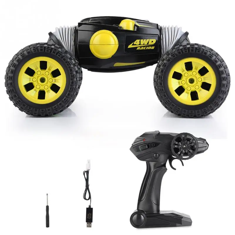 1:10 RC автомобиль с одной клавишей деформация 4WD 2 4 GHz трюк гусеничный электрический