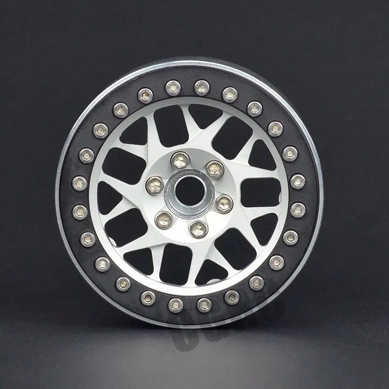 4 шт. 2 дюймов Beadlock металлический обод колеса для 1/10 RC Гусеничный автомобиль TRX4