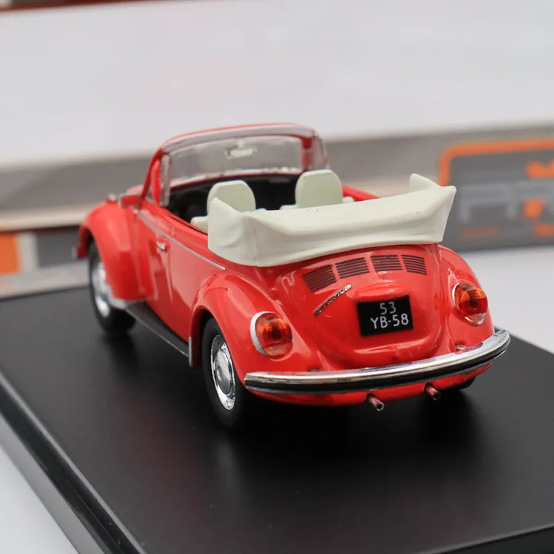 Литые модели автомобилей премиум класса X 1:43 SUPER BEETLE 1973 CONVERTIBLE RED PRD530 Ограниченная