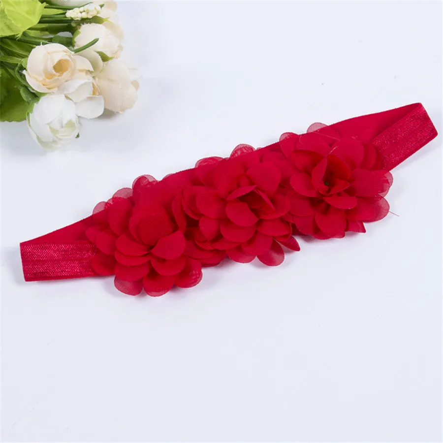 Pudcoco 2019 Brand New Sweet Fashion Chiffon Flower Hair Band Headband Elastic for Baby Girl Infant Toddler | Детская одежда и