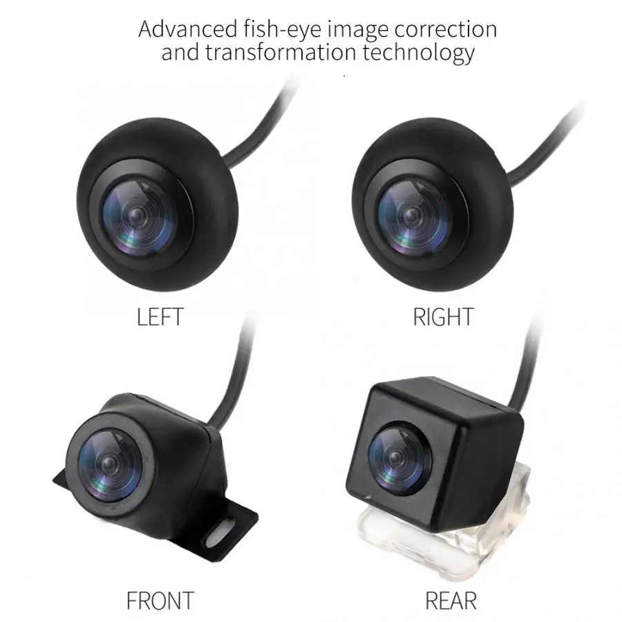 720P HD Car DVR Camera 360 Surround View System Driving Recorder Accessories Recording | Автомобили и мотоциклы