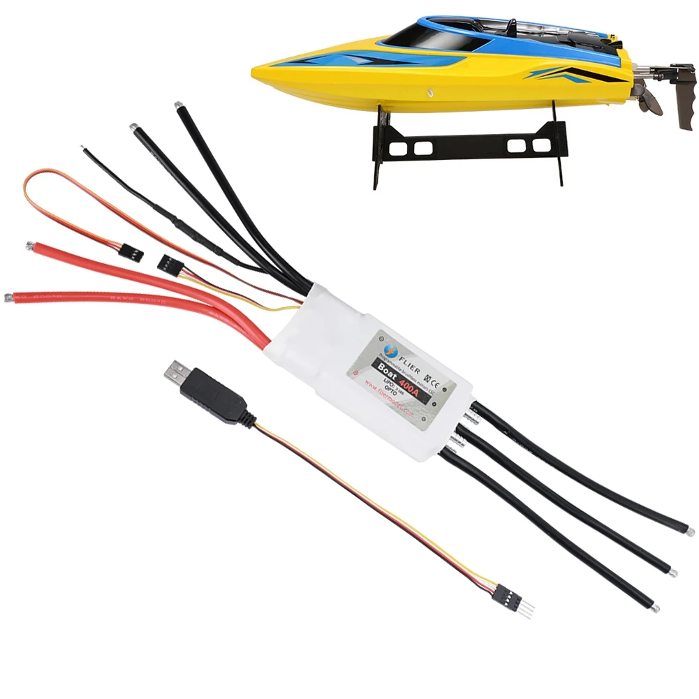 400A двухстороннее водяное охлаждение ESC для 3 16s бесщеточного двигателя 8 70V модель
