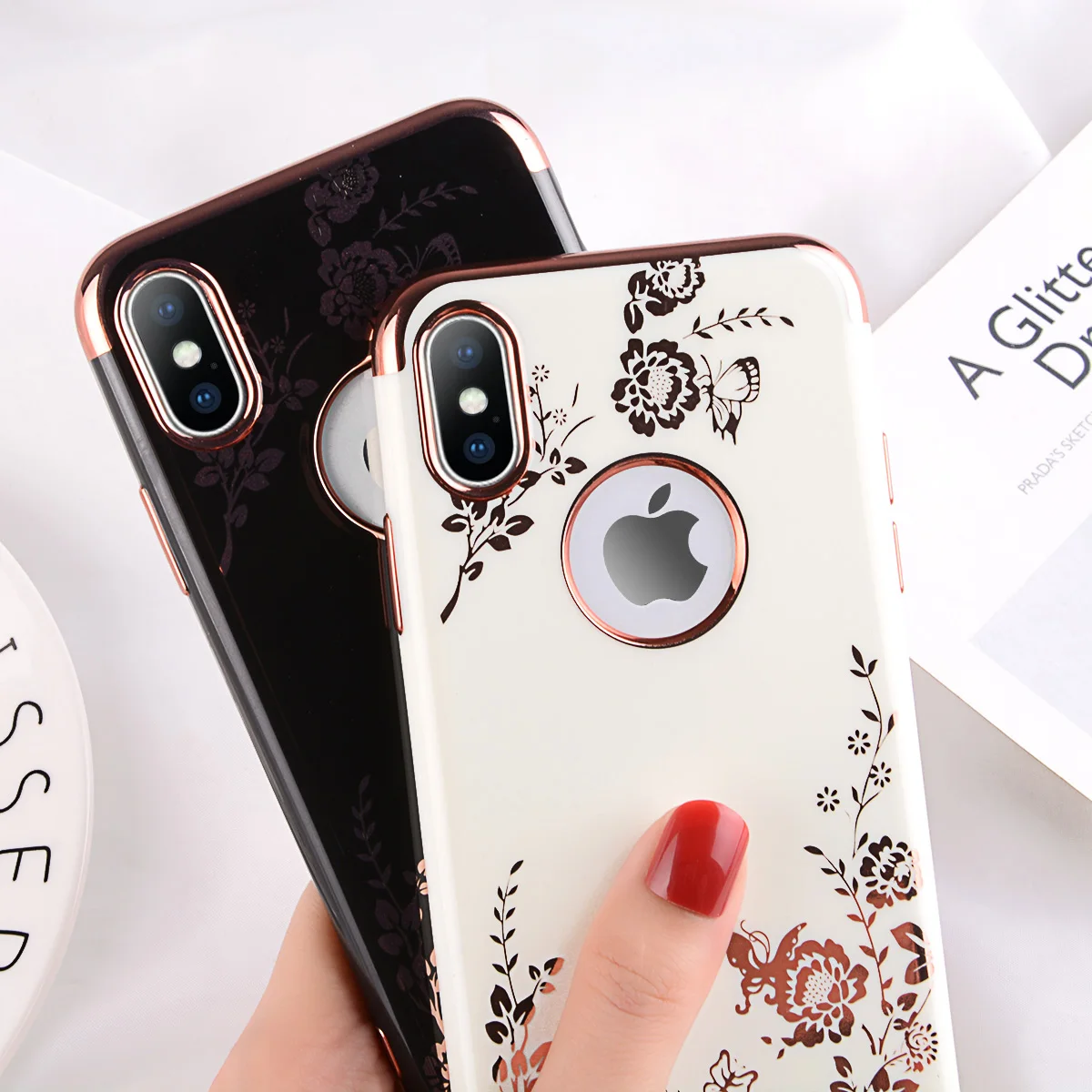 Чехол Moskado для телефона iPhone X XR XS Max 7 8 6 6s Plus модные жесткие чехлы из ПК с покрытием