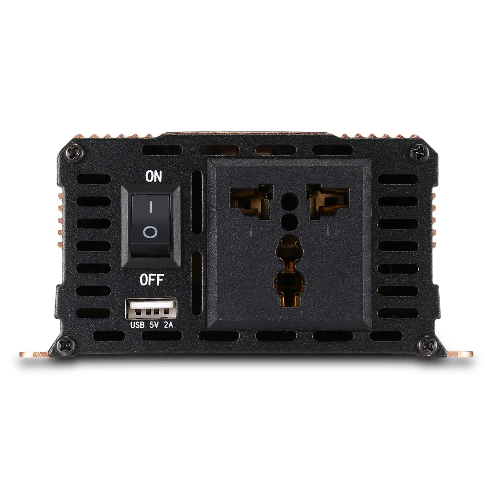 Автомобильный USB Инвертор DC 12 В к AC 220 автомобильный солнечный инвертор с портом