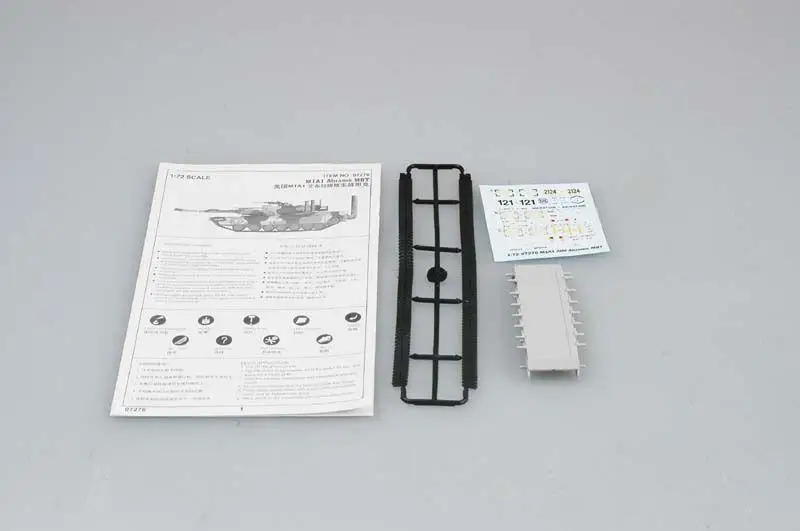 Trumpeter 1/72 07276 M1A1 Abrams MBT|Наборы для сборки моделей| |