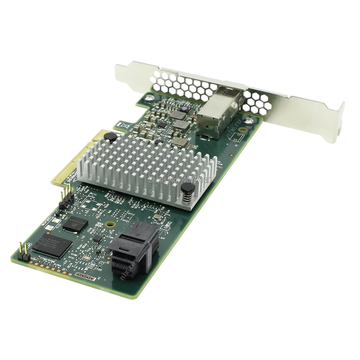 Новая оригинальная плата контроллера Broadcom Avago LSI SAS 9311-4I4E LSISAS3008 с 8 портами RAID SFF8643