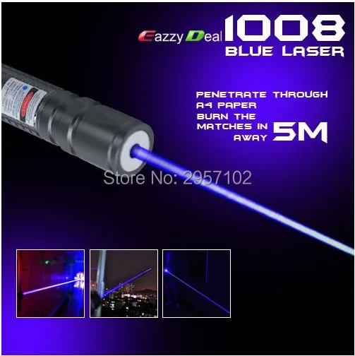 Высокой мощности Военная 10 Вт 10000 м фиолетовый синий 405nm лазерная указка УФ