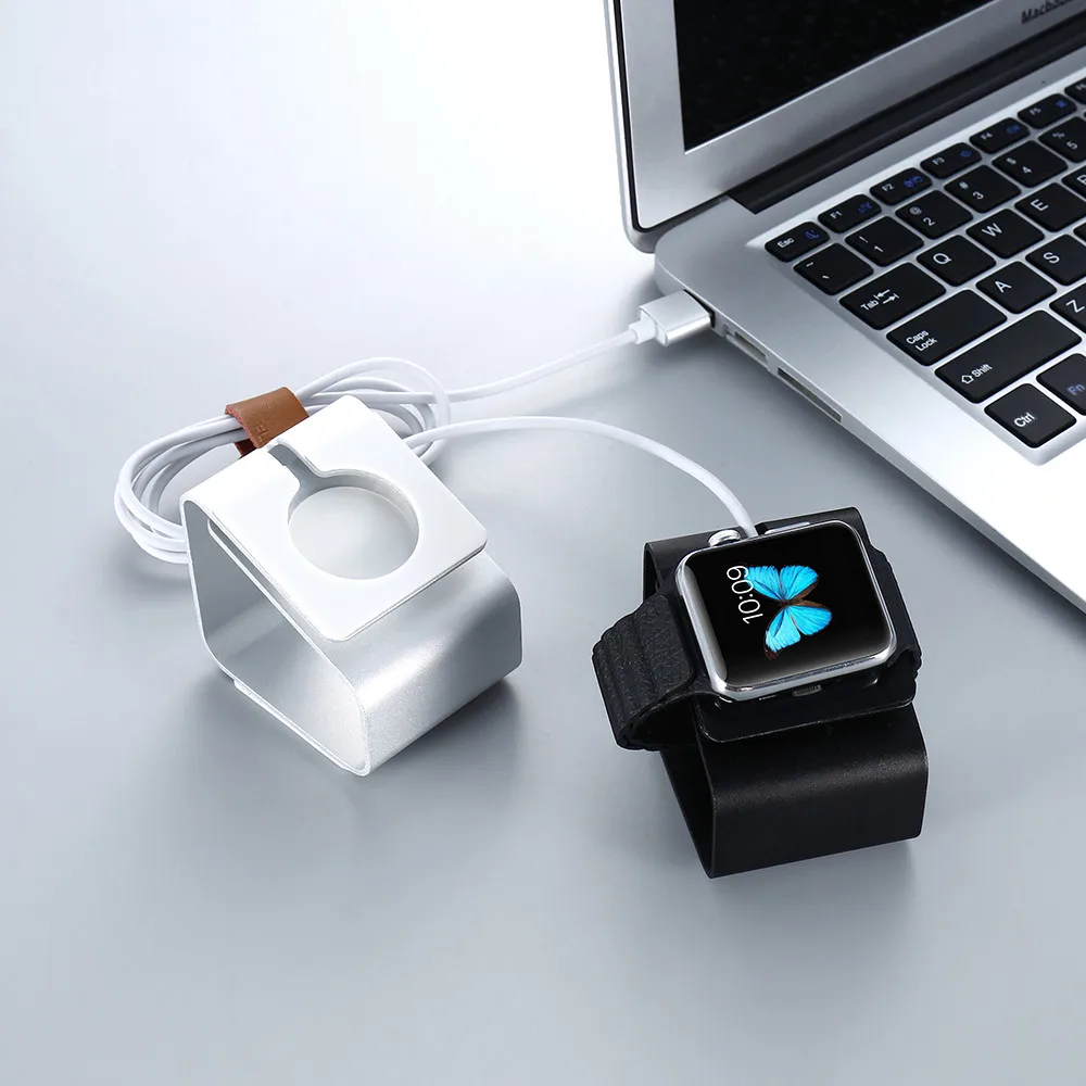 Настольная подставка держатель KISSCASE для Apple i Watch портативная зарядная из