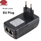 POE-инжектор 24 В постоянного тока, 1 А, 24 Вт (Power on Ethernet) для IP-камеры видеонаблюдения, POE-переключатель, Ethernet-адаптер питания, дополнительная вилка для ЕСВеликобританииСШААвстралии