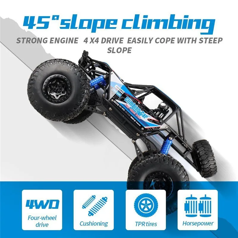 Популярный гоночный автомобиль Good MZ 2837 1/10 2 4G 4WD RC скоростной Бигфут внедорожный